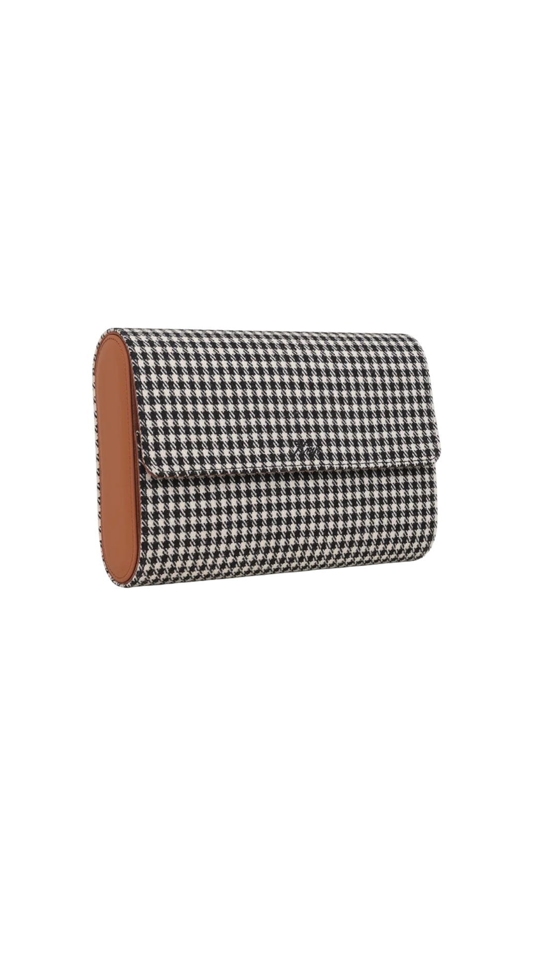 KRUK Black/White Pepita SC LE 8-Watch Travel & Storage Case