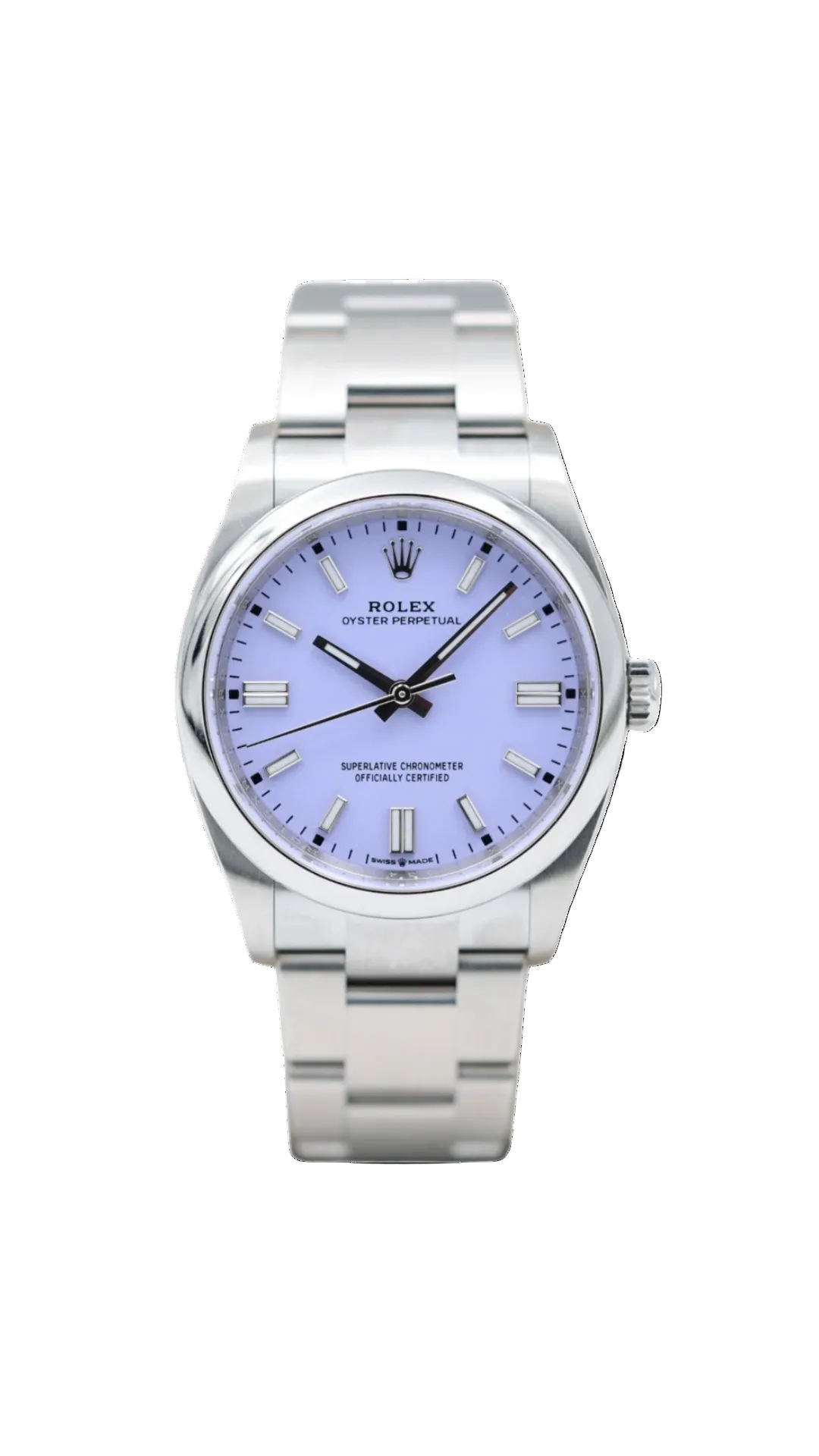 Rolex Oyster Perpetual 36 126000 Lavender Dial