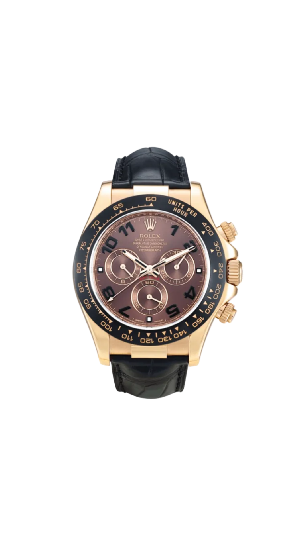 Rolex Daytona 116515LN Everose Chocolate Dial - HauteLuxuryWatches