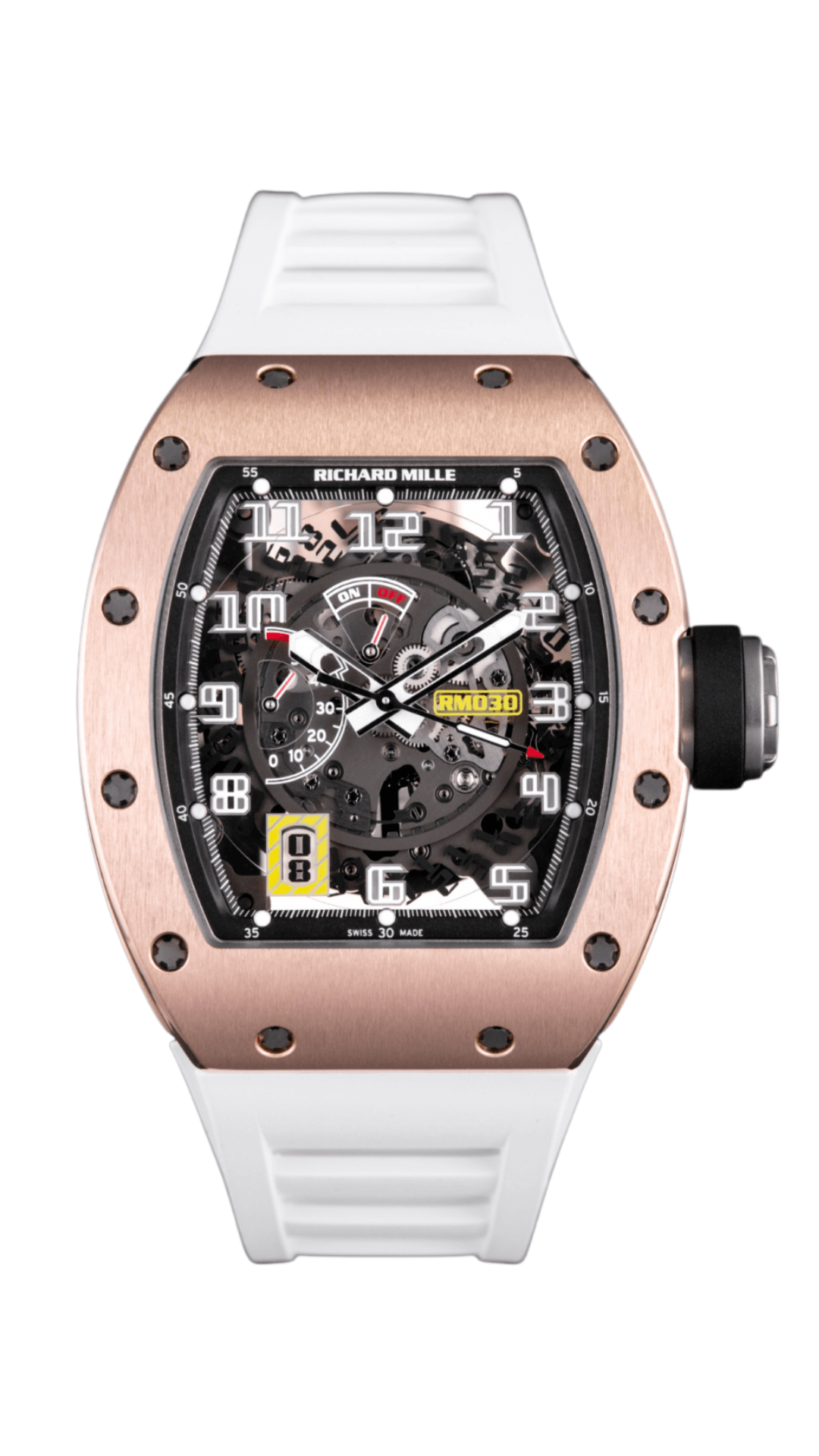 Rose Gold Reloj Richard Mille Felipe Massa Rose Gold Richard Mille