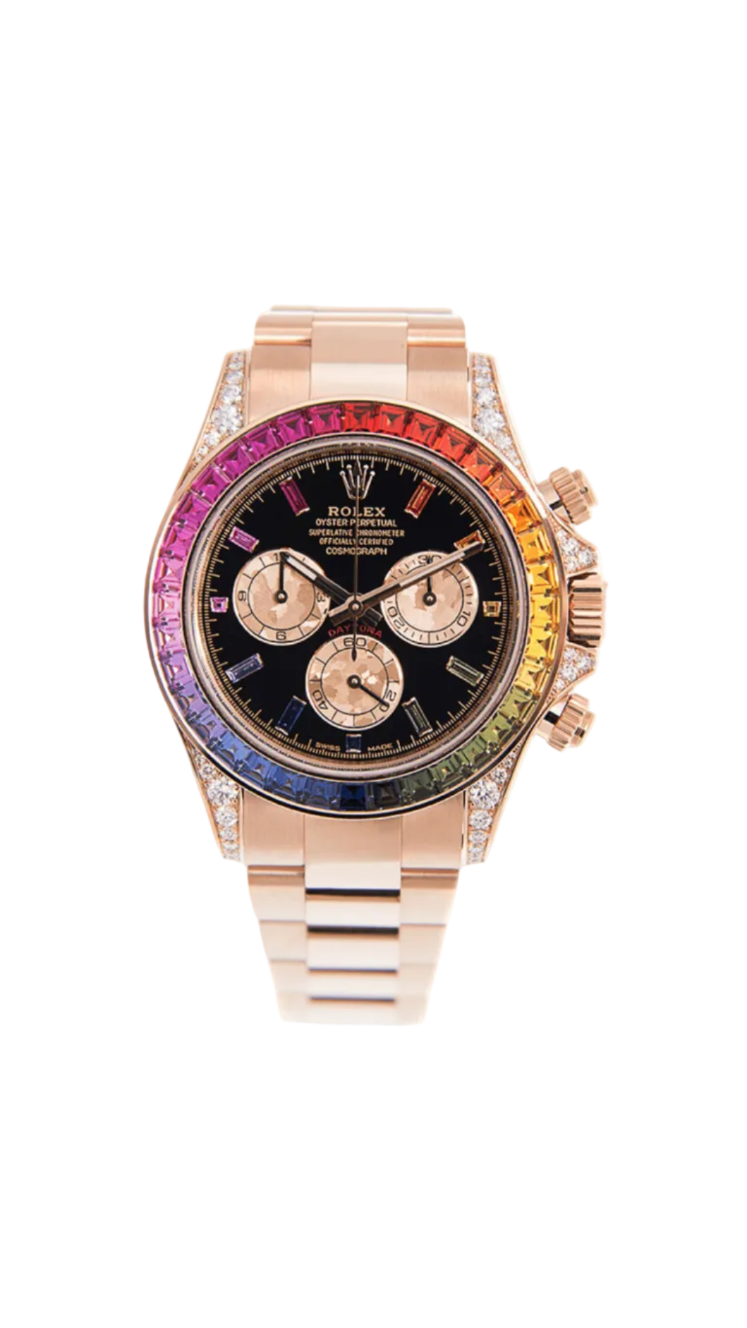 Rolex Daytona Rainbow Ref. 116595RBOW - HauteLuxuryWatches
