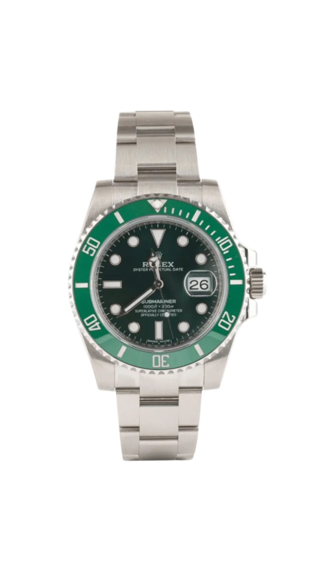 Rolex Submariner ‘Hulk’ 116610 - HauteLuxuryWatches