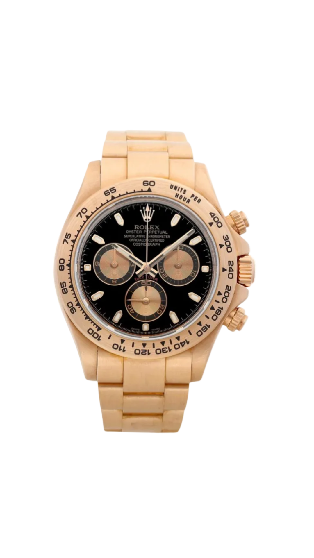 Rolex Daytona Cosmograph Ref. 116505 Everose - HauteLuxuryWatches