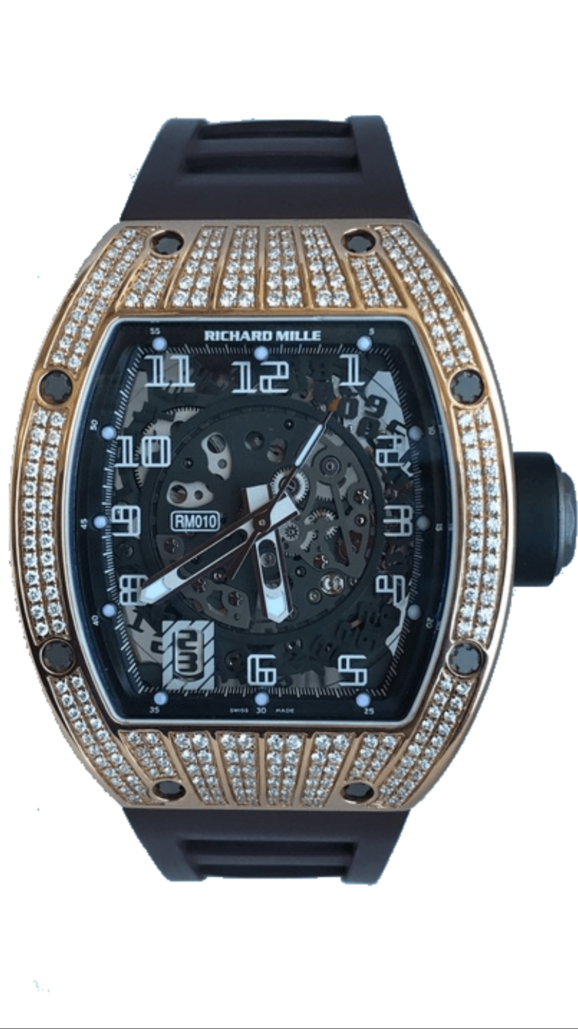 Richard Mille RM10 Diamonds - HauteLuxuryWatches