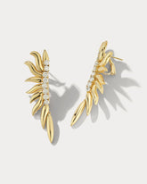 Flame Diamond Earrings - Ammrada