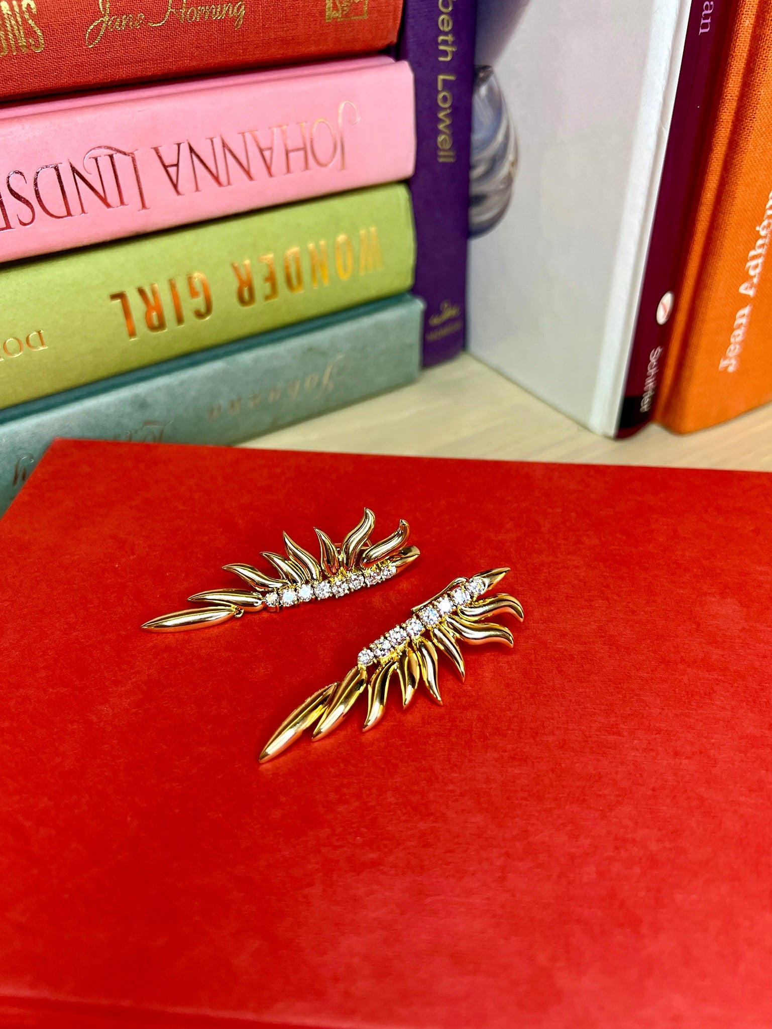 Flame Diamond Earrings - Ammrada