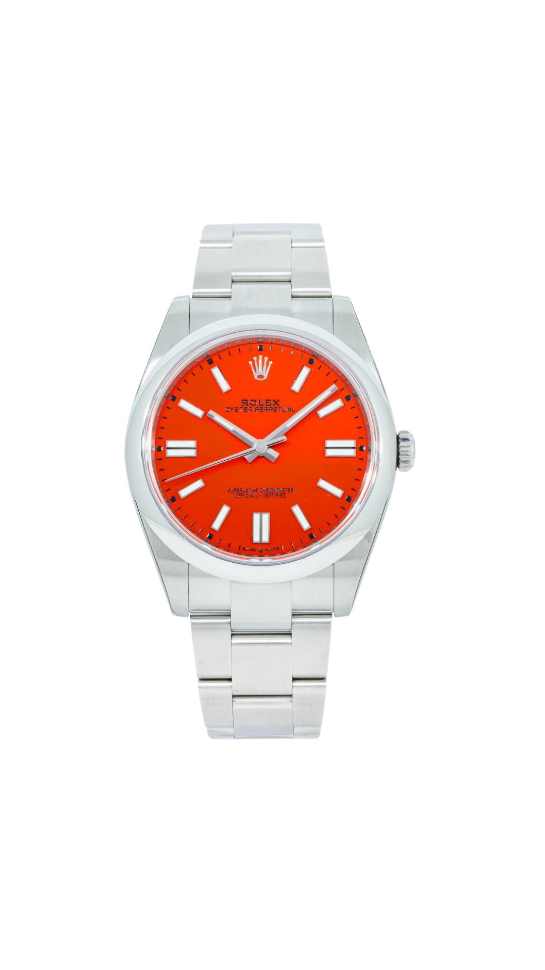 Rolex Oyster Perpetual 41MM 124300 Coral Red