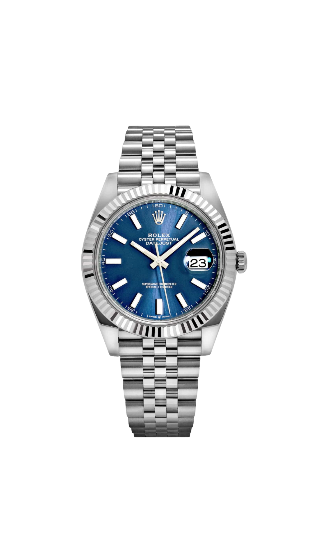 Rolex Datejust 41 126334 Stainless Steel Blue Dial Jubilee