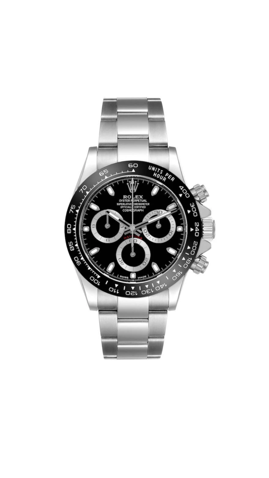 Rolex Cosmograph Daytona 116500LN 40MM Black Dial