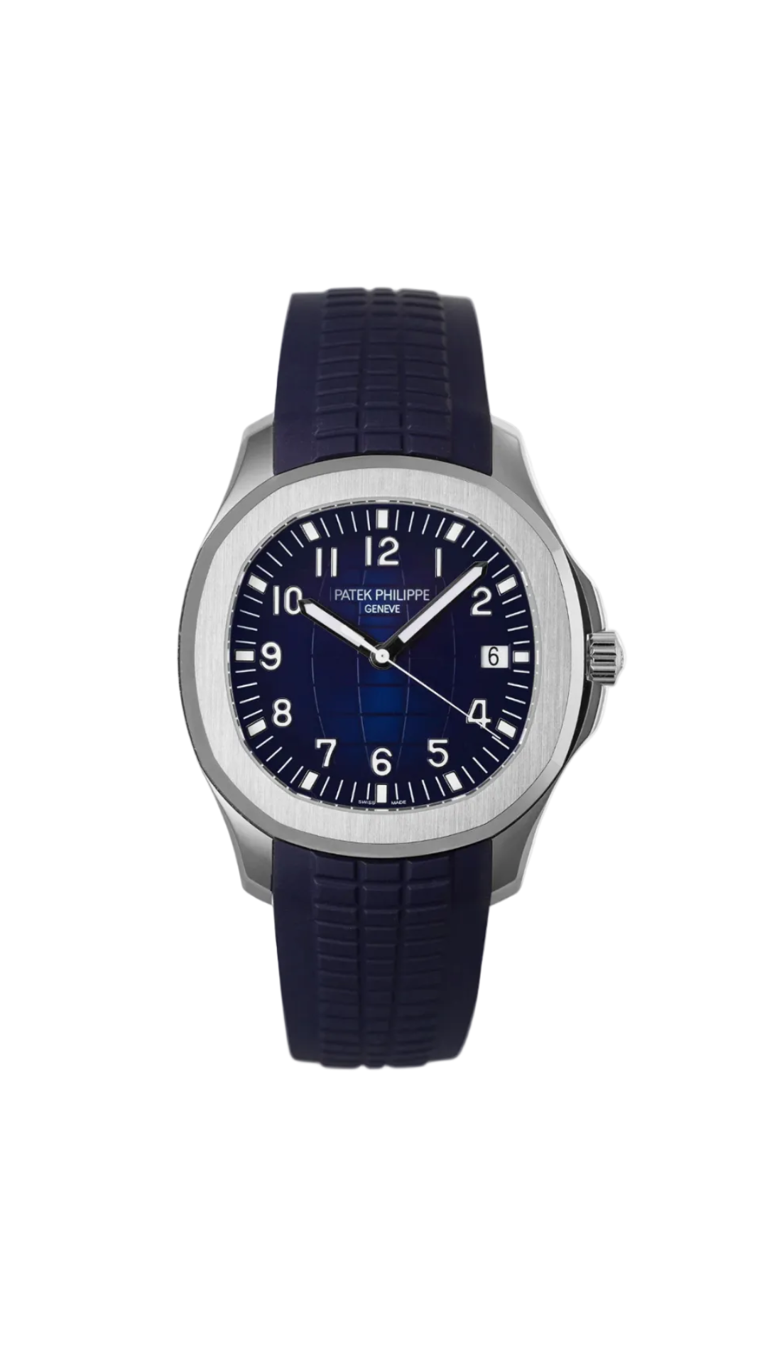 Patek Philippe Aquanaut 5168G-001 White Gold Blue Dial