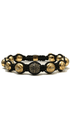 Shamballa Jewels 10mm Rose Gold Lock Bracelet - HauteLuxuryWatches
