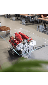 Ferrari Glass Table - California T ‘Handling Speciale’ - HauteLuxuryWatches